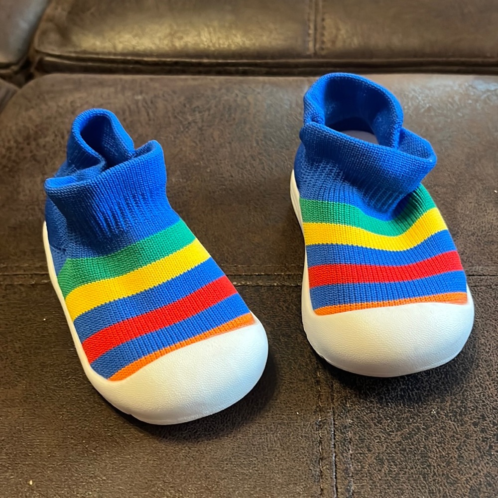 Kids rubber sole shoes